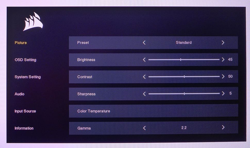 monitor setting